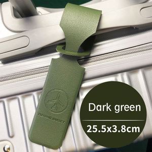 Etiquetas de Equipaje de Viaje Antipérdida Modernas, de PVC Suave, con Diseño de Letras, Regalos Promocionales de Viaje - Product Image 5