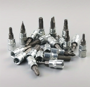 46-Pieces 1/4 Inch Drive Socket <strong>Ratchet</strong> <strong>Wrench</strong> Set Metric Bit Socket Extension Bar Hand Tools Case Pack Auto Repair Garden Use - Product Image 5