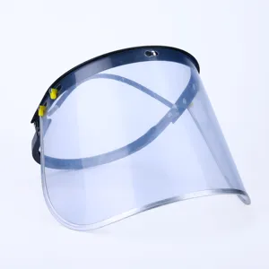 Full Face Covering Protective Visor Transparent Pc Face Shield