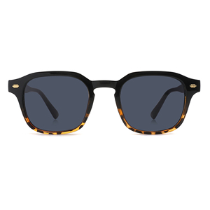 2025 Logo personnalisé Noir Mode PC Shades Classic Gafas Vente en gros Lunettes de soleil à monture carrée pour hommes - Product Image 3