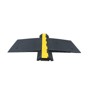 Cao su và nhựa bảo vệ cáp 2 kênh Cáp khay cáp bảo vệ Sàn PVC Trunking - Product Image 5