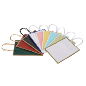 Bolsa de Papel Kraft Gruesa al por Mayor con Diseño Personalizado, Impresión de Logotipo, Bolsa de Regalo con Asas Retorcidas 11 - Product Image 6