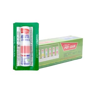 ยาหม่องสูดดมตราโปยเซียน ขนาด 1.7 มล. กลิ่นเมนทอล ให้ความรู้สึกเย็นสดชื่นจากสมุนไพรไทย ยาหม่องสูดดมแบบดั้งเดิมที่ใช้กันมากที่สุด - Product Image 6