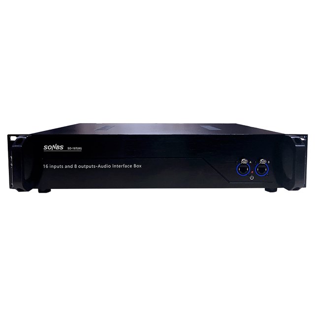 16 Channel Digital Stage Audio Interface Box With Feedback Suppressor USB Sound Card for Conference Venue System