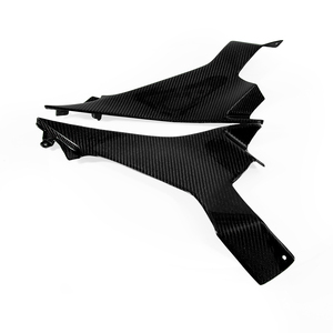 Moto 100% Latéral En Fiber de carbone carénage Couverture Pour <span class=keywords><strong>Ninja</strong></span> <span class=keywords><strong>400</strong></span> <span class=keywords><strong>2019</strong></span> vitreux noir - Product Image 4