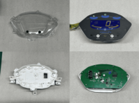 Penjualan Langsung dari Pabrik Speedometer Digital LCD Aksesoris Sepeda Motor Para Moto untuk Honda Biz 125 Biz125 Ex