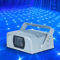 Proyektor Lampu Laser RGB Warna-warni untuk Luar Ruangan, Lampu Taman Laser Kunang-kunang untuk Lanskap