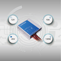 Contrôleur de charge solaire MPPT Lumiax IP67 étanche 12V 10A pour système de panneaux solaires