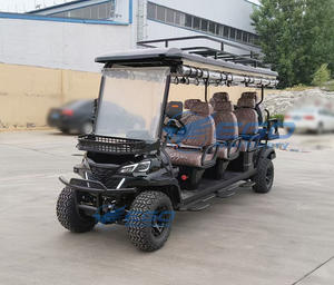 2025 4 ruedas 4 asiento ocio eléctrico carrito de golf, envío rápido, Popular barato turismo eléctrico carrito de golf para la venta - Product Image 6