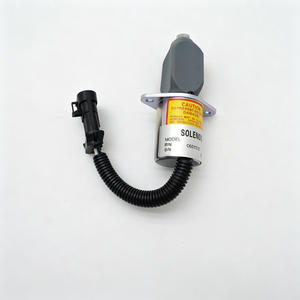 Válvula solenoide de corte de combustible para maquinaria de construcción, solenoide de parada 6681512 - Product Image 1