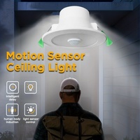 Lampu Sorot sensor gerak cerdas, lampu sorot bawah sensor dapat diredupkan 8W 9W IP44 tahan air pencahayaan Modern LED lorong tangga dapur rumah