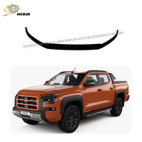 Protecteur de capot pour MITSUBISHI TRITON L200 2024 + déflecteur de capot avant déflecteur de capot large conception