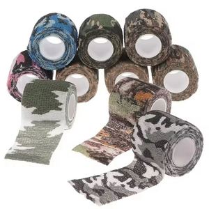 Elastic <b>Patch</b> Velcroes Adjustable Custom <b>Cable</b> Ties Camouflage Self-adhesive Velcroes Nylon Camouflage Nylon Fabric Velcroes - Product Image 4