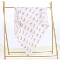 Selimut Bayi Ultra Lembut, Bernapas, Motif Titik Cat Air, Ringan, untuk Bayi Baru Lahir, Selimut Muslin