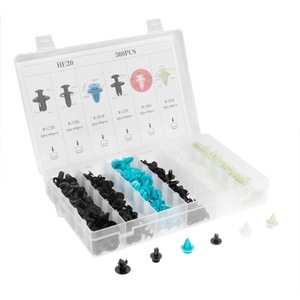 Juego de 360 Clips de Sujeción para Automóvil, Remaches de Plástico Mixtos para Reparación de Paneles de Acabado de Automóviles, Uso General - Product Image 2