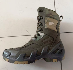 Chaussures de course, d'entraînement, de chasse et d'escalade antidérapantes TSB07 personnalisées, couleur coyote, robustes, pour hommes. - Product Image 5