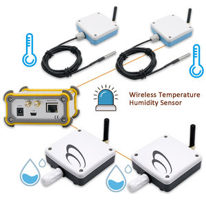 Frigoríficos con monitoreo remoto 4 juegos Sistema inalámbrico de sensores de temperatura y humedad - Product Image 1