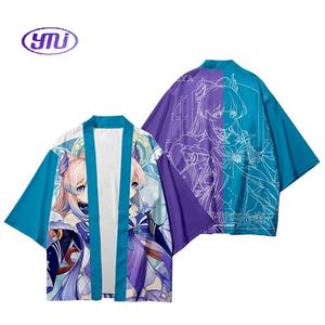 43 estilos Halloween Genshined <span class=keywords><strong>Impact</strong></span> Cloak HuTao <span class=keywords><strong>Klee</strong></span> Furina Neuvillete <span class=keywords><strong>Cosplay</strong></span> Color impresión mujeres hombres Anime dibujos animados ropa - Product Image 5