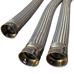Manguera Flexible Redonda Trenzada de Acero Inoxidable 304, Conexión Macho-Hembra, Conecta Válvula de Bomba, Juntas de Expansión, Accesorios para Tuberías - Product Image 3