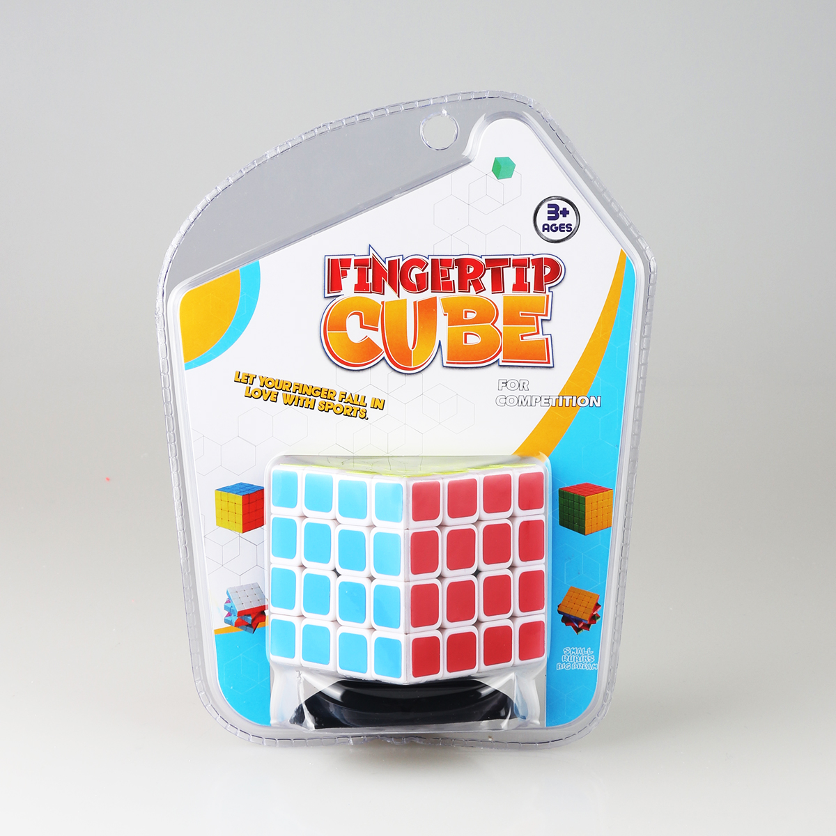 ELI0006372-Fluorescent sticker fourth-order Rubik's Cube