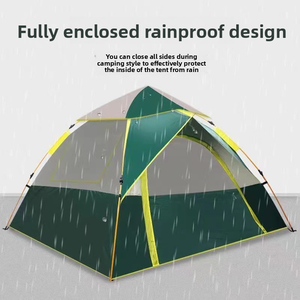 Tienda de campaña al aire libre totalmente automática portátil personalizada de alta calidad, tienda de campaña a prueba de mosquitos para viajes, senderismo - Product Image 3