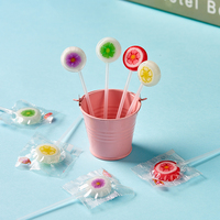 Sucettes dures artisanales pour enfants, aux saveurs de fruits, en forme d'animaux, colorées, de dessin animé, Halal Kingdom