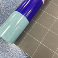 PVC-Bodenbelag nach Maß 0,35mm-2,0mm Feuerfester Rutschfester Kunststoff-Teppich Vinyl-Rolle für Innenbereich Wasserdichte Bodenbelagsmatte