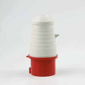 قابس ip44 CE 16/32 A 3P + E 380-415V, قابس صناعي ، تيار مباشر ، بيع مباشر من المصنع ، مقاوم للماء ، ذيل مدبب - Product Image 1