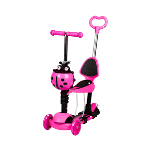 Scooter à 3 roues <span class=keywords><strong>pour</strong></span> enfants de 3 à 8 ans, roues lumineuses clignotantes à LED, conception légère et pliable, fonction de sécurité de démarrage électrique - Product Image 1