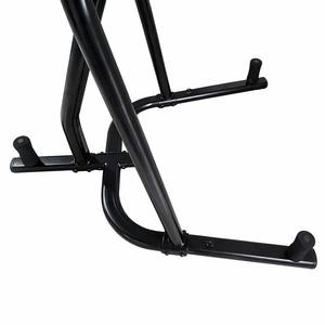 Support de <span class=keywords><strong>boxe</strong></span> robuste en acier noir, double usage, avec logo OEM personnalisé, plateforme pour sac de vitesse, crochet pour sac de frappe et supports de poids, pour salle de sport à domicile - Product Image 5