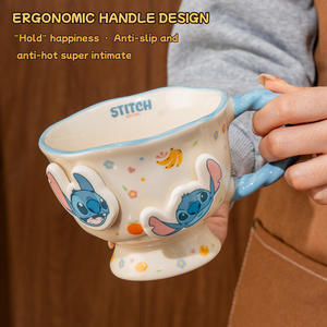 <span class=keywords><strong>Taza</strong></span> de Cerámica <span class=keywords><strong>Disney</strong></span> de 12oz con Asa y Relieve <span class=keywords><strong>3D</strong></span>, <span class=keywords><strong>Taza</strong></span> para Café y Leche para Uso Doméstico, Regalo para Niños y el Día de la Madre - Product Image 5