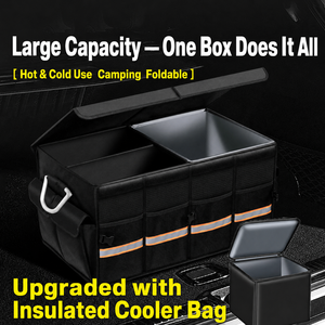 Car <b>Seat</b> Back Trunk Organizer Oxford Cloth Folding <b>Storage</b> Box for Vehicles and Outdoors - Product Image 4