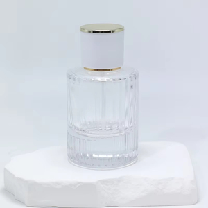 Luxury Refillable 50ml 100ml Round Perfume Bottle With <b>Box</b> Packaging Oem for Cosmetic - Product Image 2
