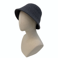 Elegante Sombrero de Invierno Estilo Vintage para Mujer, Sombrero de Lana Grueso y Cálido, Estilo Cloche, Fedora, Bucket, Sombrero de Sauna