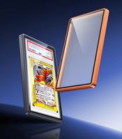 Étui de protection pour cartes gradées 35 PT PS A/T CG Premium, résistant aux UV, empilable, magnétique, en aluminium métallique