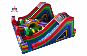 Equipo de carrera de obstáculos inflable para niños, 1 pieza, bolsa de lona de PVC fuerte, Kits de reparación a la venta, Unisex personalizado - Product Image 5