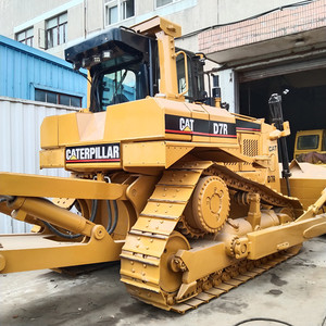 รถดันดินตีนตะขาบ Caterpillar D7R มือสองจากญี่ปุ่นแท้ เครื่องยนต์ CAT 3306 พร้อมปั๊ม ริปเปอร์ สำหรับงานก่อสร้างและปรับระดับพื้นดิน - Product Image 6