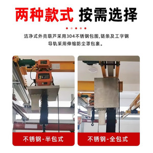 รอกโซ่สแตนเลสเกรดห้องสะอาดพร้อมฝาครอบกันฝุ่น, 380V, กึ่งปิด, 304 - Product Image 2