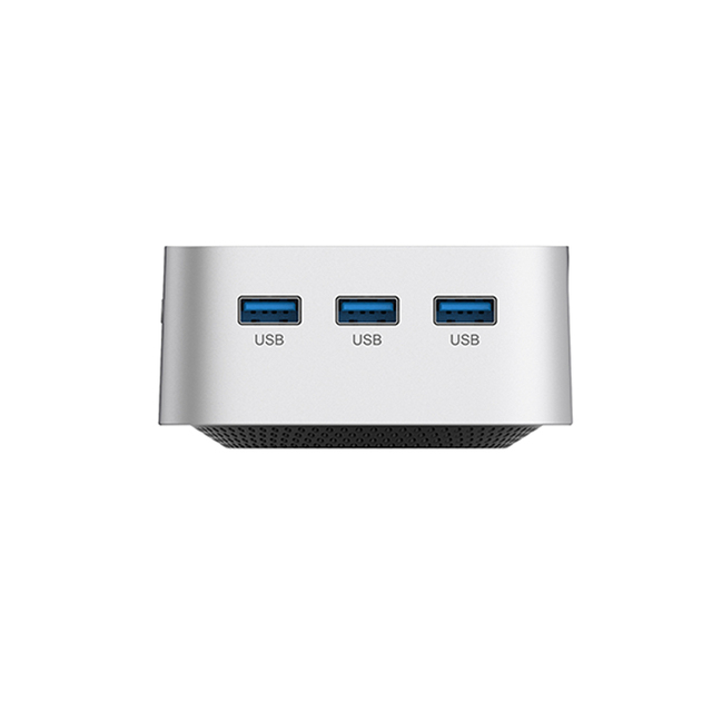 Fanless Silent Mini PC Intel N5100 N5105 N5095 CPU 8GB 16GB RAM Options Triple Display 4K Support Windows 11 Linux OS Ready