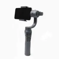 Stabilizzatore per Stick per Selfie con giunto cardanico a 3 assi con pulsante zoom di messa a fuoco per la registrazione di smartphone