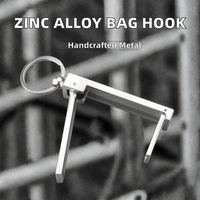 New Product Wholesales Zinc Alloy Fashion Handmade Safety Bag Holder Hook Electronic Key Finder Belt Offset Customized Logo