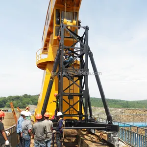 उच्च गुणवत्ता Topkit हथौड़ा स्वयं खड़ी होने वाली निर्माण मोबाइल टावर क्रेन