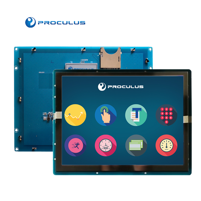 Proculus  8 inch embedded smart display screen universal touch screen control board  Capacitive Touch Panel  lcd display module