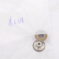 Bouton en métal rond noir écologique pour jeans, bouton à pression pour vêtements en denim, fabriqué en Chine