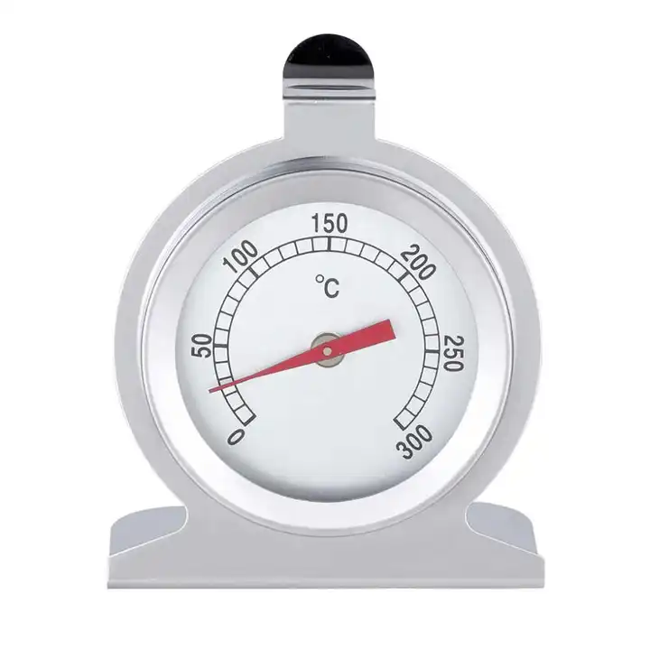 Oven Thermometer Stainless Steel Food Microwave Temperature Gauge Household  Outdoor Grilling Cookware Meter Cooker