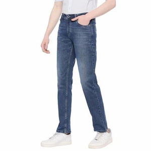 Jeans droits classiques faciles à porter pour hommes, tissu en coton 100% de qualité supérieure, prix de gros de qualité supérieure, durable - Product Image 4