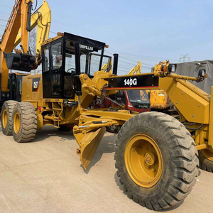 รถเกรดเดอร์มือสอง Caterpillar 140G/140H/140K รุ่นญี่ปุ่น น้ำหนัก 18000 กก. พร้อมมอเตอร์ ปั๊ม เกียร์บ็อกซ์ PLC  ผ่านการทดสอบและรับรองแล้ว ใช้งานได้อย่างมีประสิทธิภาพและแม่นยำ - Product Image 1