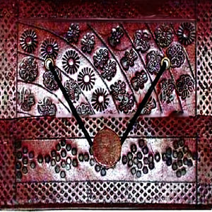 สมุดบันทึกหนังทำด้วยมือมีปุ่มปิดแบบวินเทจ - Product Image 1