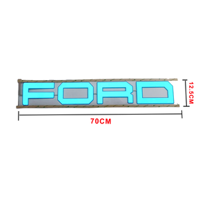 Pegatina Decorativa Electroluminiscente para Ventana Trasera de Coche, Ultrafina como Papel, con Logotipo Personalizado - Product Image 5