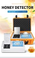 Détecteur de miel intelligent à écran tactile rapide avec téléchargement de données, directement de l'usine, pour laboratoire et testeur de miel multifonctionnel